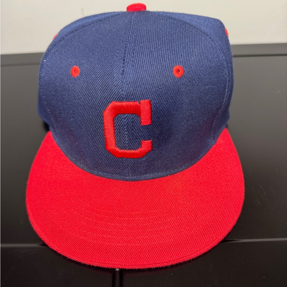 Cleveland Guardians MLB SnapBack Blue/Red Cap
